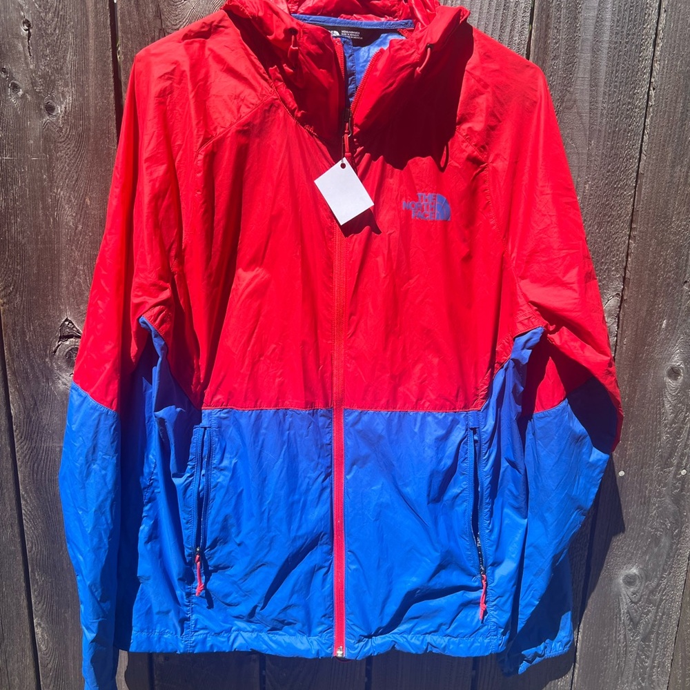 The North Face Red and Blue Jacket